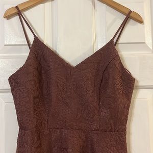 Altar’d State Mauve Lace Dress